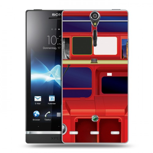 Дизайнерский пластиковый чехол для Sony Xperia S Дух Лондона