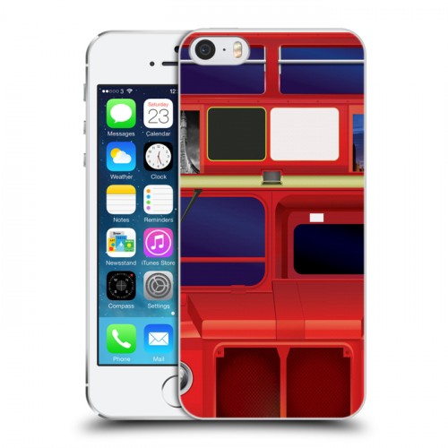 Дизайнерский пластиковый чехол для Iphone 5s Дух Лондона