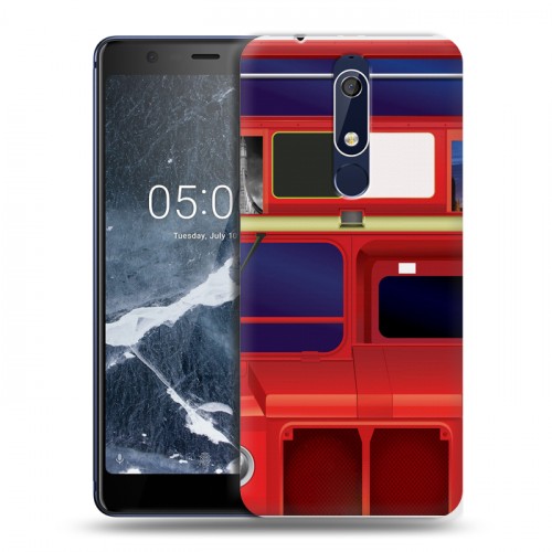 Дизайнерский пластиковый чехол для Nokia 5.1 Дух Лондона