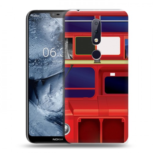 Дизайнерский пластиковый чехол для Nokia 6.1 Plus Дух Лондона