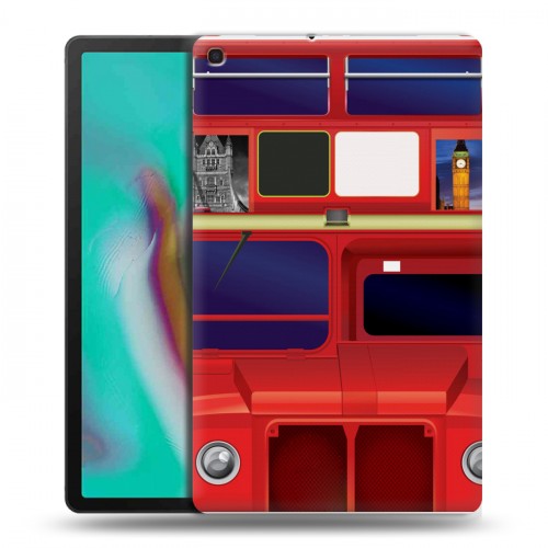 Дизайнерский силиконовый чехол для Samsung Galaxy Tab A 10.1 (2019) Дух Лондона