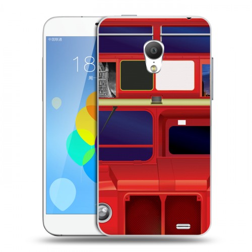 Дизайнерский силиконовый чехол для  Meizu MX3 Дух Лондона