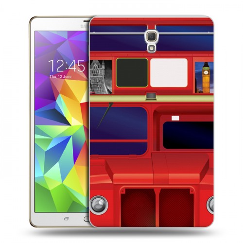 Дизайнерский силиконовый чехол для Samsung Galaxy Tab S 8.4 Дух Лондона
