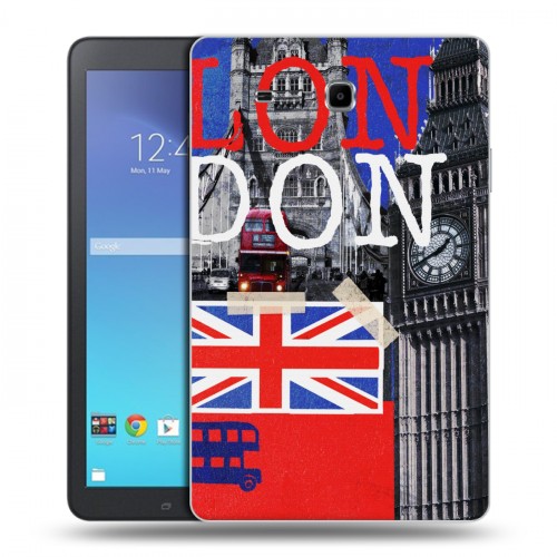 Дизайнерский силиконовый чехол для Samsung Galaxy Tab E 9.6 Дух Лондона