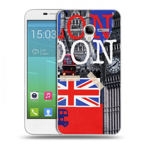 Дизайнерский силиконовый чехол для Alcatel One Touch POP 3 5 Дух Лондона