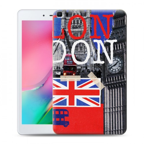 Дизайнерский силиконовый чехол для Samsung Galaxy Tab A 8.0 (2019) Дух Лондона