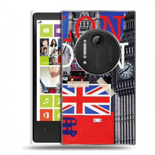 Дизайнерский пластиковый чехол для Nokia Lumia 1020 Дух Лондона
