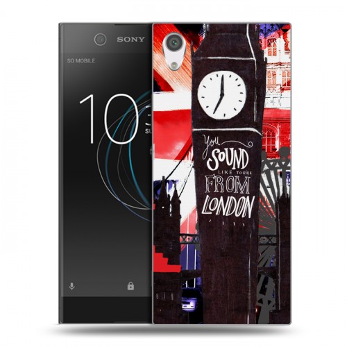 Дизайнерский силиконовый чехол для Sony Xperia XA1 Дух Лондона
