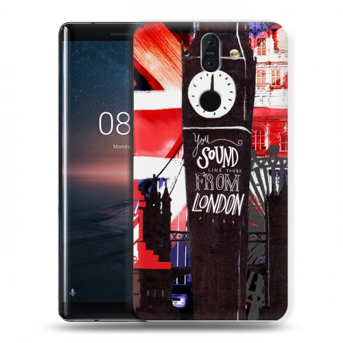 Дизайнерский силиконовый чехол для Nokia 8 Sirocco Дух Лондона