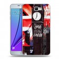 Дизайнерский пластиковый чехол для Samsung Galaxy Note 2 Дух Лондона