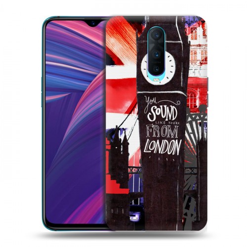 Дизайнерский пластиковый чехол для OPPO RX17 Pro Дух Лондона