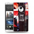 Дизайнерский пластиковый чехол для HTC One (M7) Dual SIM Дух Лондона