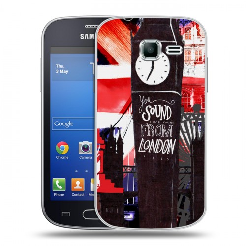 Дизайнерский пластиковый чехол для Samsung Galaxy Trend Lite Дух Лондона