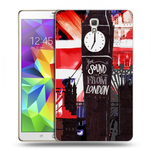 Дизайнерский силиконовый чехол для Samsung Galaxy Tab S 8.4 Дух Лондона