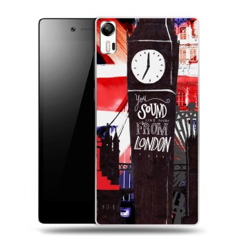 Дизайнерский силиконовый чехол для Lenovo Vibe Shot Дух Лондона (на заказ)