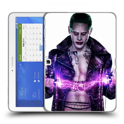 Дизайнерский силиконовый чехол для Samsung Galaxy Tab 4 10.1 креативный принт