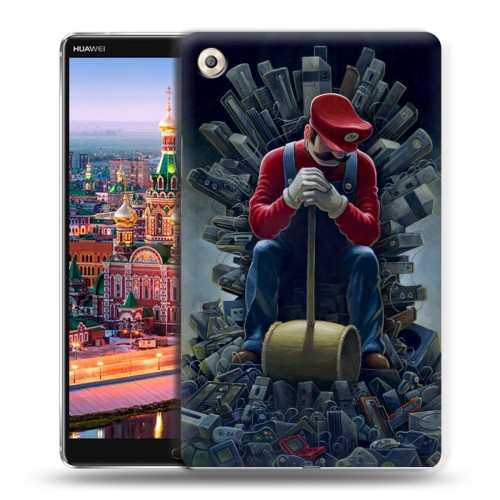 Дизайнерский пластиковый чехол для Huawei MediaPad M5 8.4 креативный принт