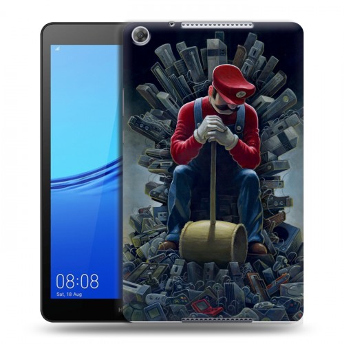 Дизайнерский силиконовый чехол для Huawei MediaPad M5 lite 8 креативный принт