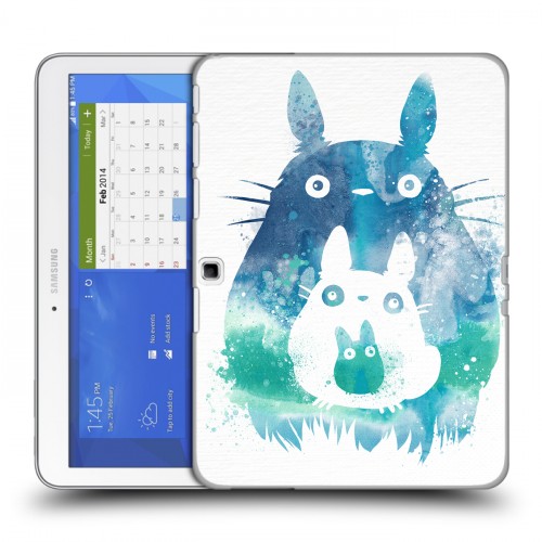 Дизайнерский силиконовый чехол для Samsung Galaxy Tab 4 10.1 креативный принт