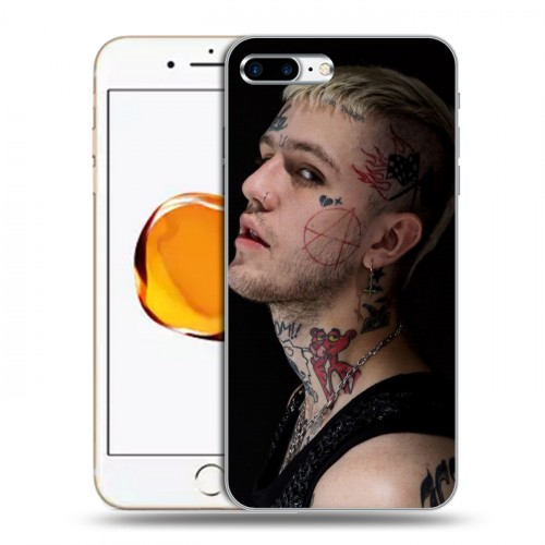 Дизайнерский пластиковый чехол для Iphone 7 Plus / 8 Plus lil peep