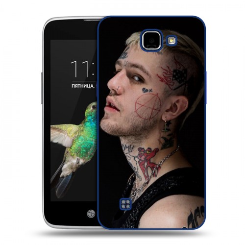 Дизайнерский пластиковый чехол для LG K4 lil peep