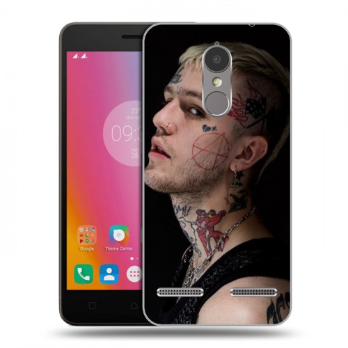 Дизайнерский пластиковый чехол для Lenovo K6 lil peep