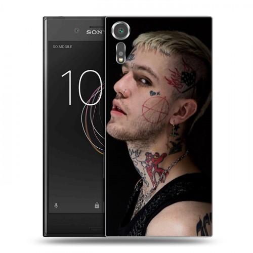 Дизайнерский пластиковый чехол для Sony Xperia XZs lil peep