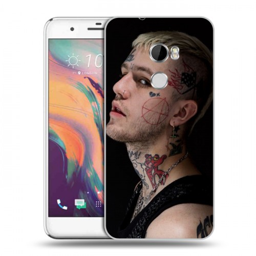 Дизайнерский пластиковый чехол для HTC One X10 lil peep