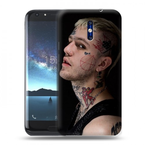 Дизайнерский силиконовый чехол для Doogee BL5000 lil peep