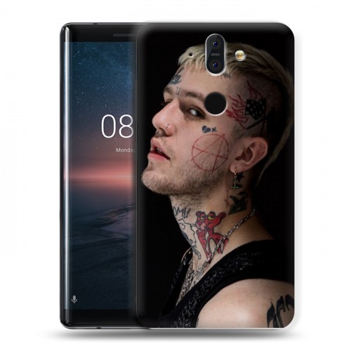 Дизайнерский силиконовый чехол для Nokia 8 Sirocco lil peep