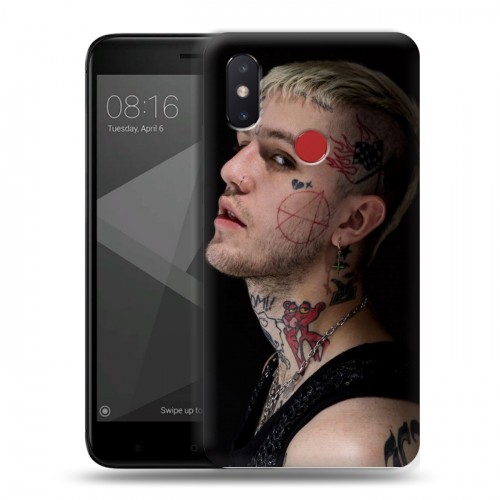 Дизайнерский пластиковый чехол для Xiaomi Mi8 SE lil peep