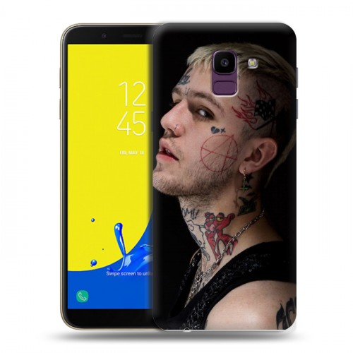 Дизайнерский пластиковый чехол для Samsung Galaxy J6 lil peep