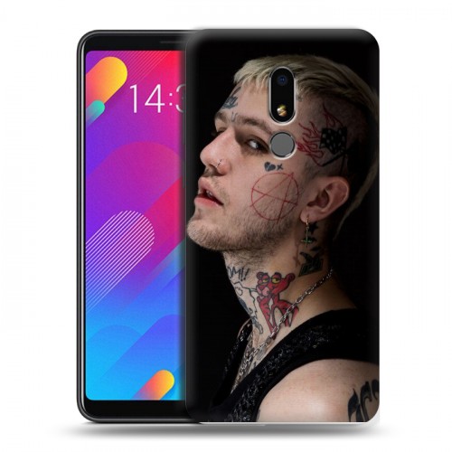 Дизайнерский пластиковый чехол для Meizu M8 Lite lil peep