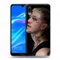 Дизайнерский пластиковый чехол для Huawei Y6 (2019) lil peep