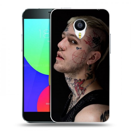 Дизайнерский пластиковый чехол для Meizu MX4 Pro lil peep