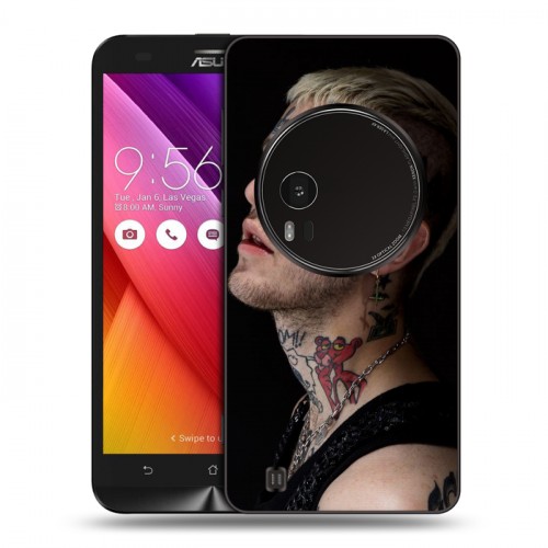 Дизайнерский силиконовый чехол для Asus Zenfone Zoom lil peep