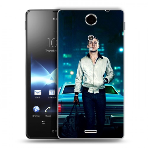 Дизайнерский пластиковый чехол для Sony Xperia TX Драйв