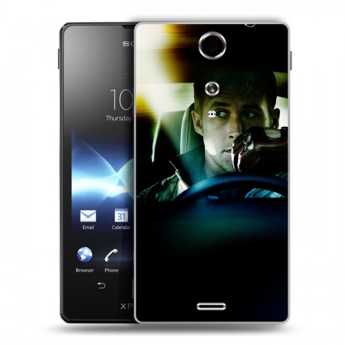 Дизайнерский пластиковый чехол для Sony Xperia TX Драйв