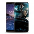 Дизайнерский пластиковый чехол для Nokia 7 Plus Драйв