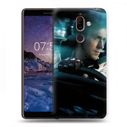 Дизайнерский пластиковый чехол для Nokia 7 Plus Драйв