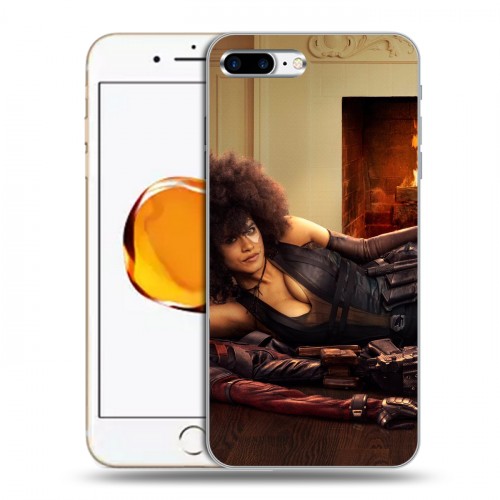 Дизайнерский силиконовый чехол для Iphone 7 Plus / 8 Plus Дедпул 2