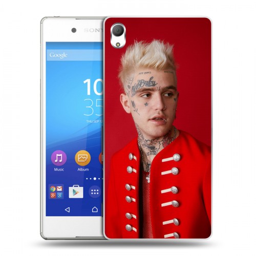 Дизайнерский пластиковый чехол для Sony Xperia Z3+ Lil peep