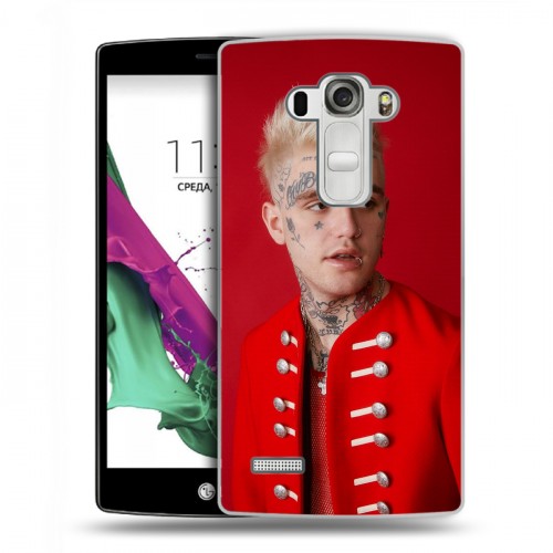 Дизайнерский пластиковый чехол для LG G4 S Lil peep