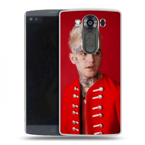 Дизайнерский пластиковый чехол для LG V10 Lil peep