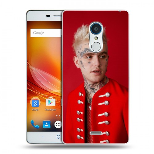 Дизайнерский пластиковый чехол для ZTE Blade X9 Lil peep