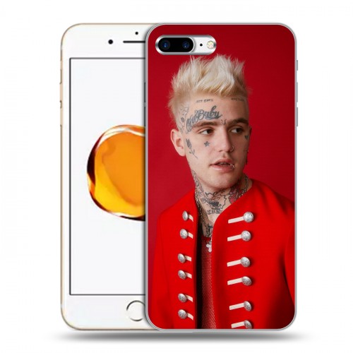 Дизайнерский пластиковый чехол для Iphone 7 Plus / 8 Plus Lil peep