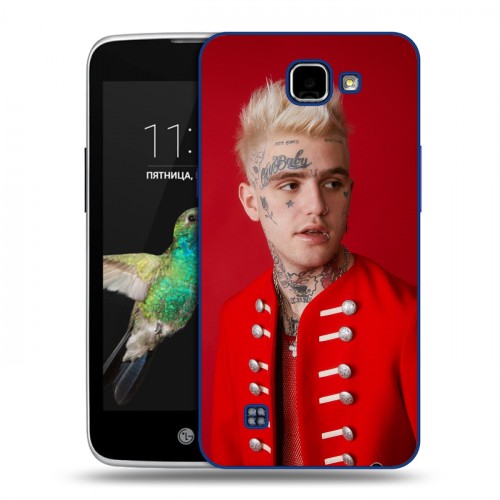 Дизайнерский пластиковый чехол для LG K4 Lil peep