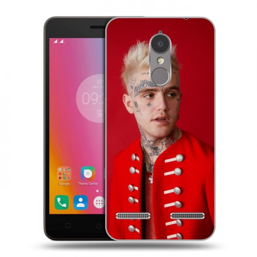 Дизайнерский силиконовый чехол для Lenovo K6 Lil peep