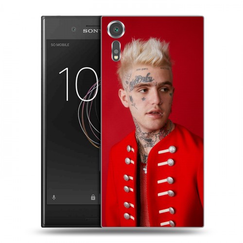 Дизайнерский пластиковый чехол для Sony Xperia XZs Lil peep