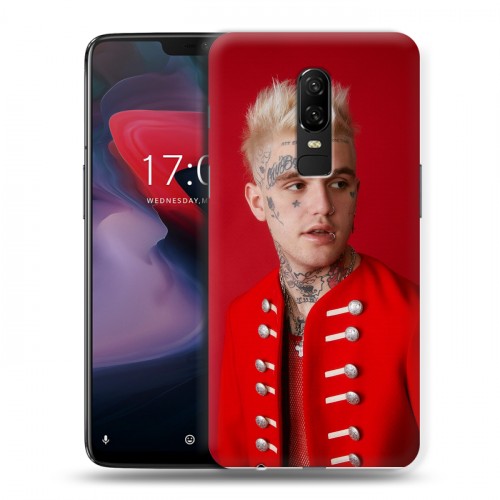 Дизайнерский пластиковый чехол для OnePlus 6 Lil peep